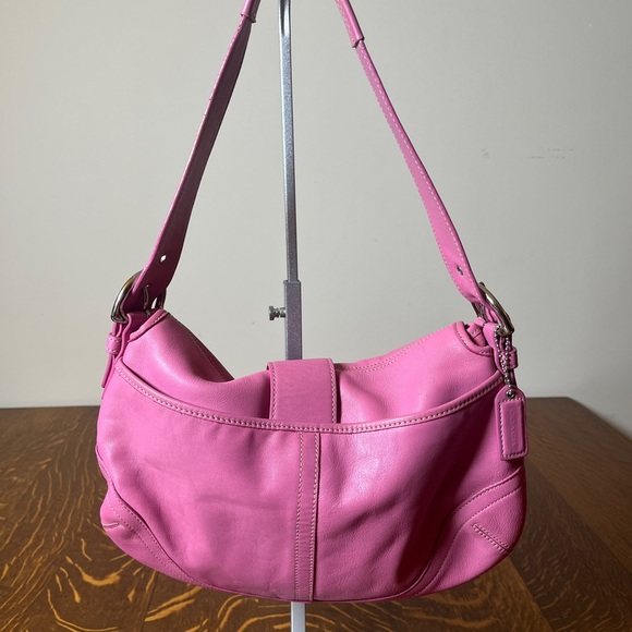Coach Rare Barbie Pink SoHo Buckle Shoulder Bag - Picture 3 of 14